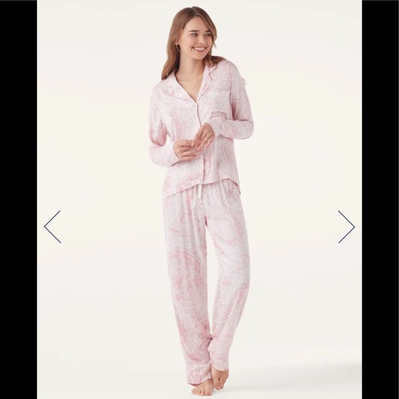 Splendid Other - Splendid Charmed Paisley Long Sleeve Pajama Set SM